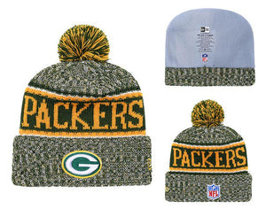 Men's Green Bay Packers New Era 2018 NFL Knit Beanie Hat