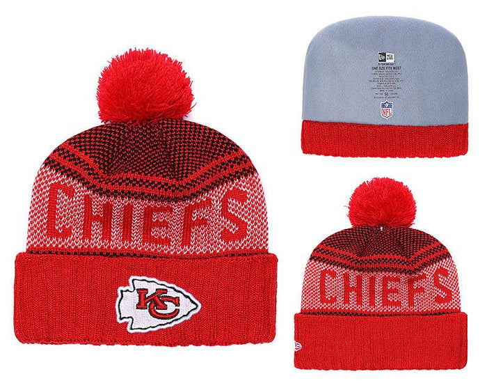 Men's Kansas City Chiefs New Era 2018 NFL Knit Beanie Hat