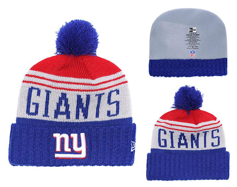 Men's New York New Era 2018 NFL Knit Beanie Hat