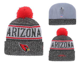 Men's Arizona Cardinals Cardinal New Era 2018 NFL Knit Beanie Hat