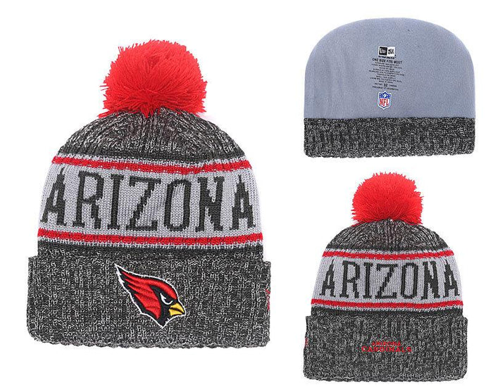 Men's Arizona Cardinals Cardinal New Era 2018 NFL Knit Beanie Hat