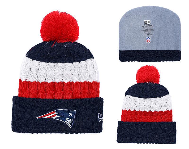 Men's New England Patriots New Era 2018 NFL Knit Beanie Hat