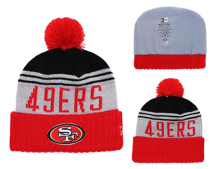 Men's San Francisco 49ers New Era 2018 NFL Knit Beanie Hat