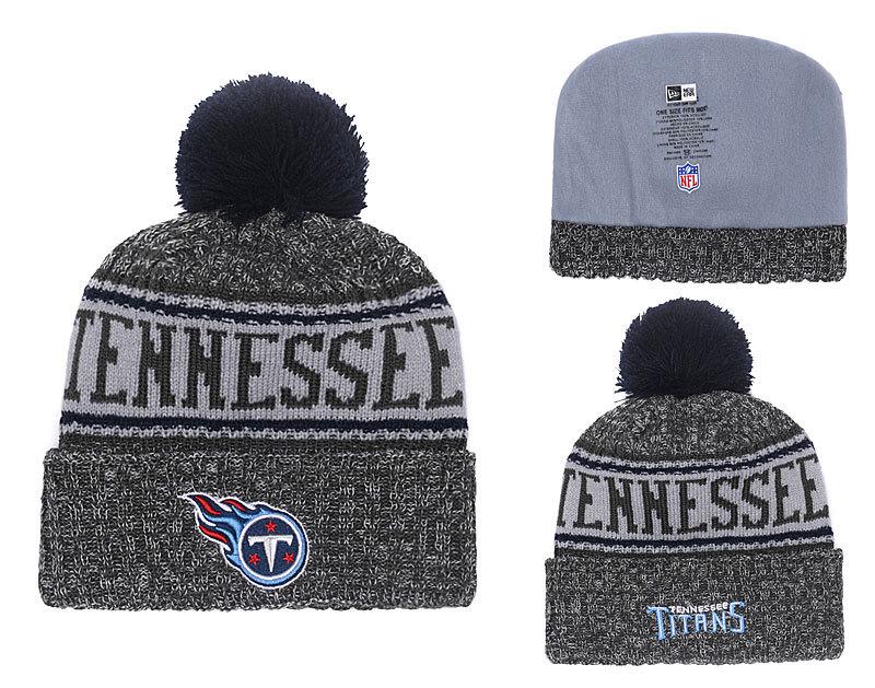 Men's Tennessee Titans New Era 2018 NFL Knit Beanie Hat