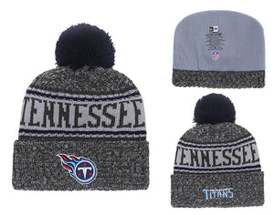 Men's Tennessee Titans New Era 2018 NFL Knit Beanie Hat