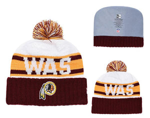 Men's Washington Redskins New Era 2018 NFL Knit Beanie Hat