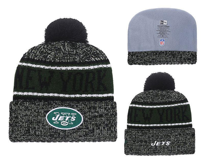 Men's New York Jets New Era 2018 NFL Knit Beanie Hat