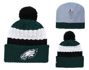 Men's Philadelphia Eagles New Era 2018 NFL Knit Beanie Hat