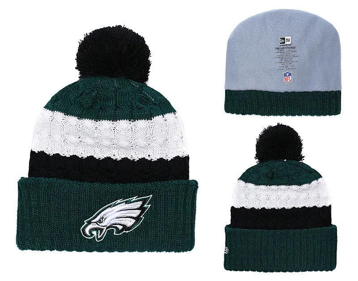 Men's Philadelphia Eagles New Era 2018 NFL Knit Beanie Hat