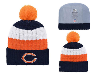 Men's Chicago Bears New Era 2018 NFL Knit Beanie Hat