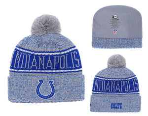 Men's Indianapolis Colts New Era 2018 NFL Knit Beanie Hat