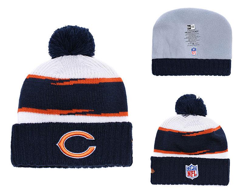Men's Chicago Bears New Era 2018 NFL Knit Beanie Hat