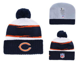 Men's Chicago Bears New Era 2018 NFL Knit Beanie Hat