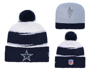 Men's Dallas Cowboys New Era 2018 NFL Knit Beanie Hat