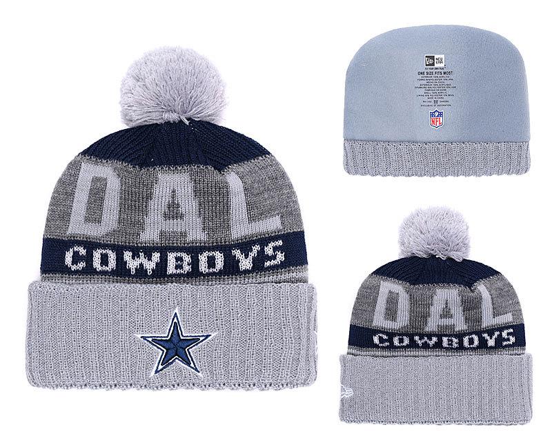 Men's Dallas Cowboys New Era 2018 NFL Knit Beanie Hat