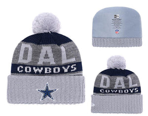 Men's Dallas Cowboys New Era 2018 NFL Knit Beanie Hat
