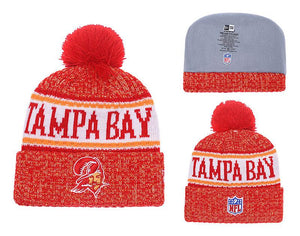 Men's Tampa Bay Buccaneers New Era 2018 NFL Knit Beanie Hat