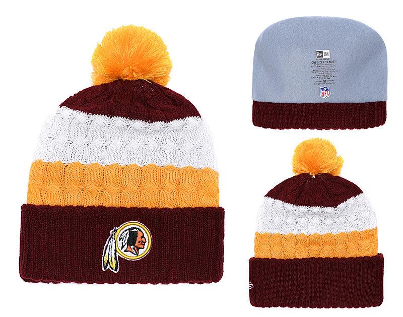 Men's Washington Redskins New Era 2018 NFL Knit Beanie Hat