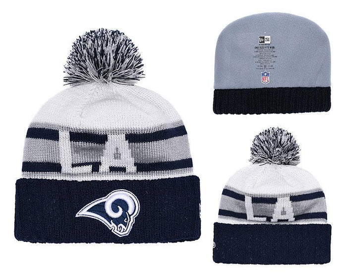 Men's St. Louis Rams New Era 2018 NFL Knit Beanie Hat