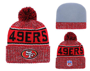 Men's San Francisco 49ers New Era 2018 NFL Knit Beanie Hat