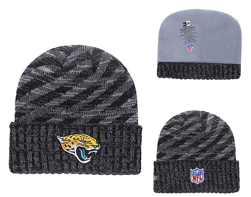 Men's Jacksonville Jaguars New Era 2018 NFL Knit Beanie Hat
