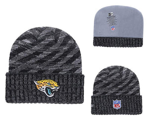 Men's Jacksonville Jaguars New Era 2018 NFL Knit Beanie Hat