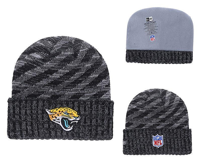 Men's Jacksonville Jaguars New Era 2018 NFL Knit Beanie Hat