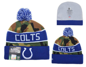 Men's Indianapolis Colts New Era 2018 NFL Knit Beanie Hat