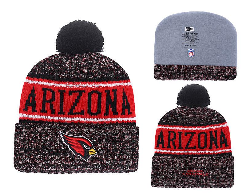 Men's Arizona Cardinals Cardinal New Era 2018 NFL Knit Beanie Hat