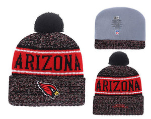 Men's Arizona Cardinals Cardinal New Era 2018 NFL Knit Beanie Hat