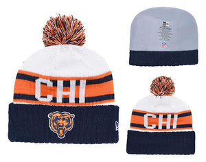 Men's Chicago Bears New Era 2018 NFL Knit Beanie Hat