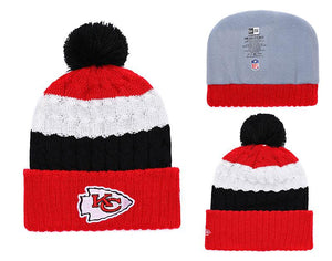 Men's Kansas City Chiefs New Era 2018 NFL Knit Beanie Hat