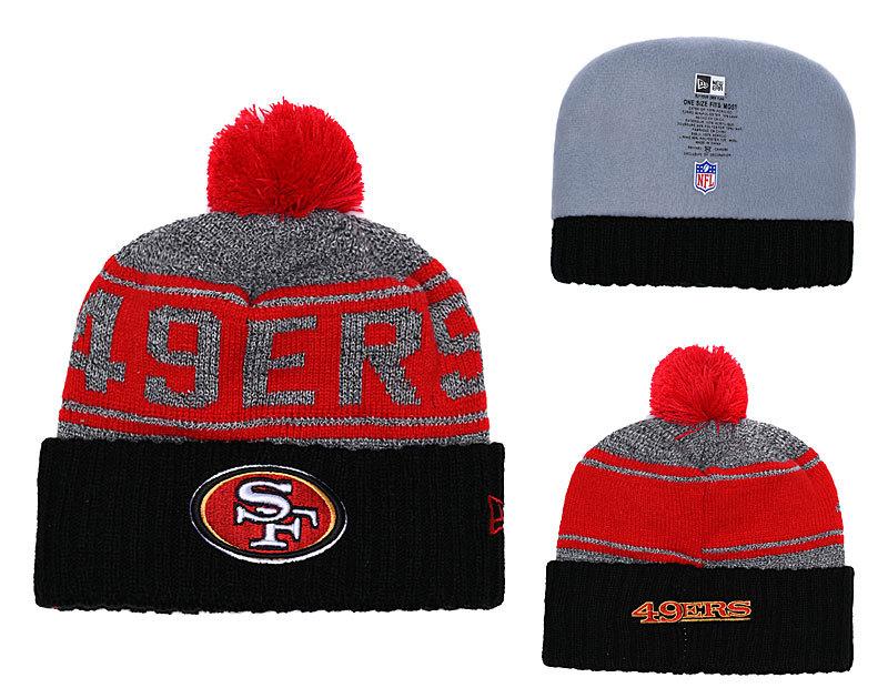 Men's San Francisco 49ers New Era 2018 NFL Knit Beanie Hat