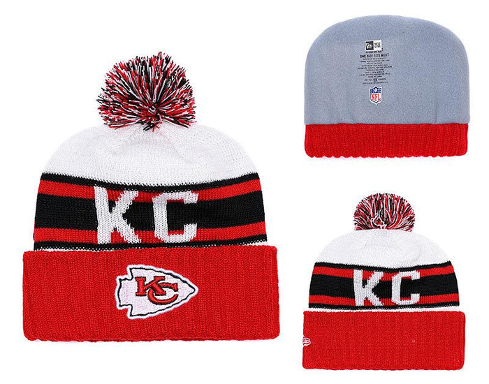 Men's Kansas City Chiefs New Era 2018 NFL Knit Beanie Hat