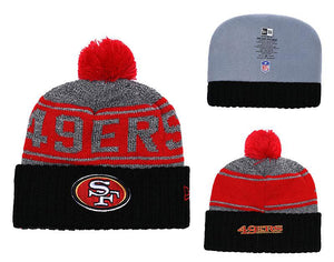 Men's San Francisco 49ers New Era 2018 NFL Knit Beanie Hat