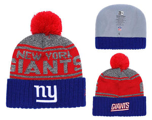 Men's New York New Era 2018 NFL Knit Beanie Hat
