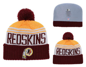 Men's Washington Redskins New Era 2018 NFL Knit Beanie Hat