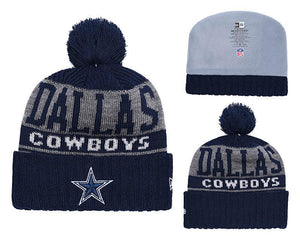 Men's Dallas Cowboys New Era 2018 NFL Knit Beanie Hat