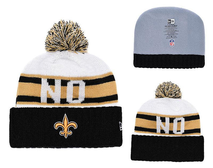 Men's New Orleans Saints New Era 2018 NFL Knit Beanie Hat