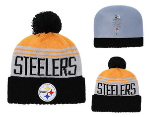 Men's Pittsburgh Steelers New Era 2018 NFL Knit Beanie Hat
