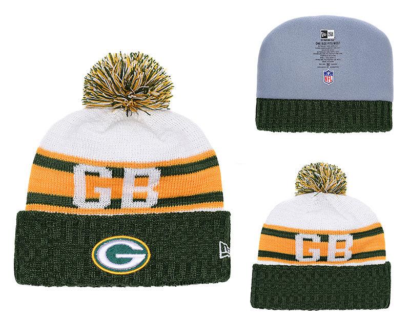 Men's Green Bay Packers New Era 2018 NFL Knit Beanie Hat