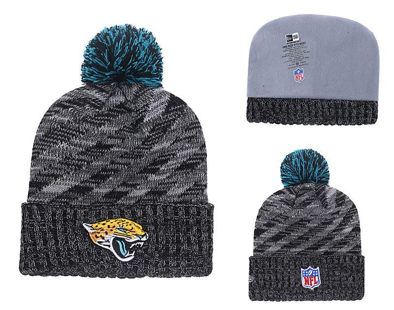 Men's Jacksonville Jaguars New Era 2018 NFL Knit Beanie Hat