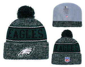 Men's Philadelphia Eagles New Era 2018 NFL Knit Beanie Hat