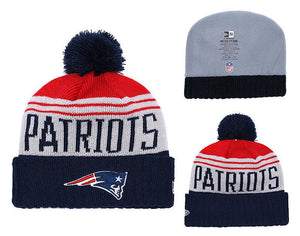 Men's New England Patriots New Era 2018 NFL Knit Beanie Hat
