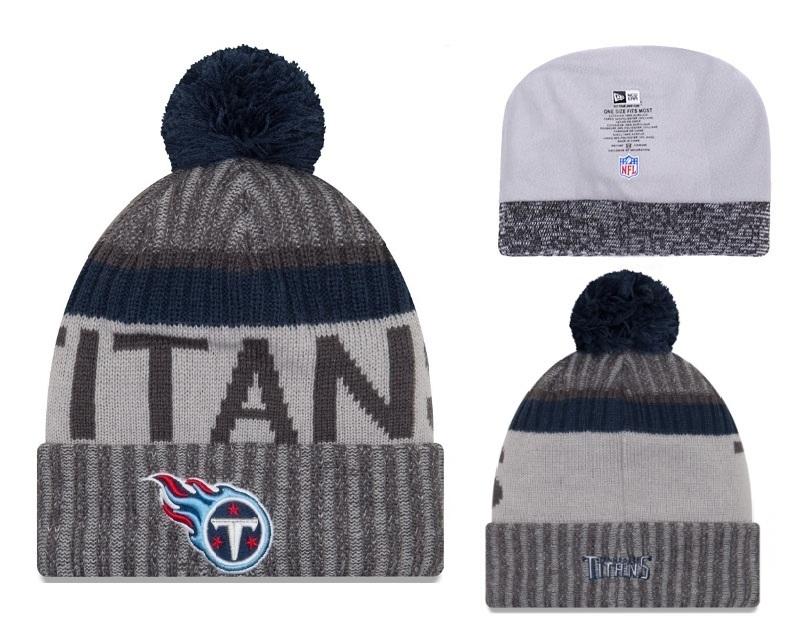 Men's Tennessee Titans New Era 2018 NFL Knit Beanie Hat
