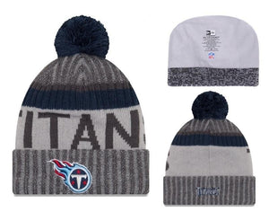 Men's Tennessee Titans New Era 2018 NFL Knit Beanie Hat