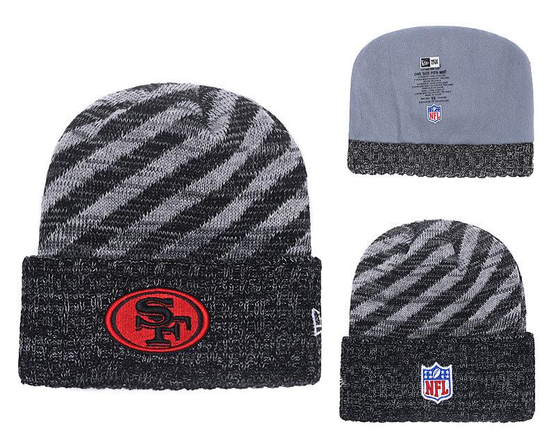 Men's San Francisco 49ers New Era 2018 NFL Knit Beanie Hat