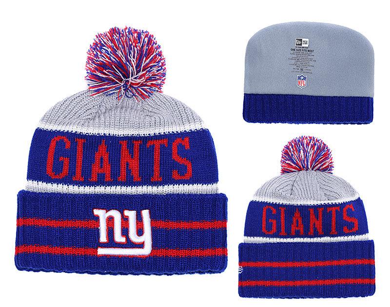 Men's New York New Era 2018 NFL Knit Beanie Hat
