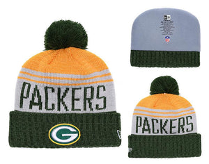 Men's Green Bay Packers New Era 2018 NFL Knit Beanie Hat