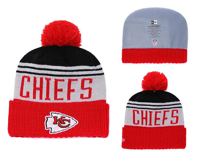 Men's Kansas City Chiefs New Era 2018 NFL Knit Beanie Hat
